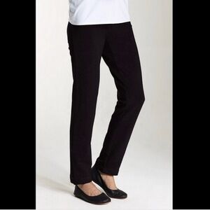 J. Jill Pure Jill Classic Black Slim Leg Pull On Stretch Women’s Pants Sz Medium